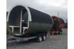 Luxury Barrel Sauna 3.5m on Trailer